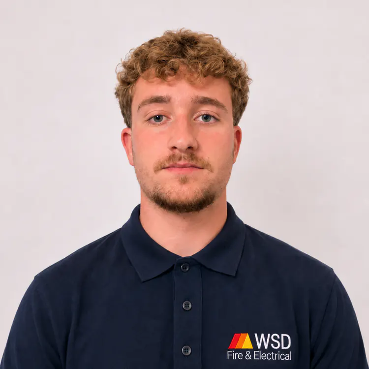 Alfie Williams, Electrical Apprentice at WSD Fire & Electrical